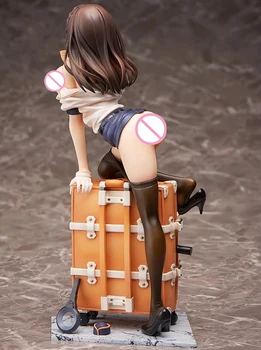 Gimtoji CREA REŽIMAS Dovanų Dėžutėje Mergina Sari Shibusa PVC Žaislinių figūrėlių, Anime Paveikslas Modelis, Žaislai Anime Skaičius Suaugusiųjų dovanų Kolekcija
