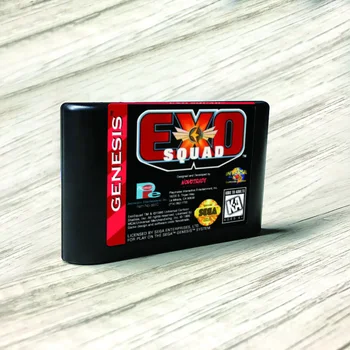 Exo Būrys - JAV Etiketės Flashkit MD Electroless Aukso PCB Kortele Sega Genesis Megadrive Vaizdo Žaidimų Konsolės 