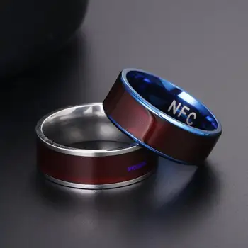 NFC Protingas Žiedo Daugiafunkcinis Technologijų Vandeniui Protingas Nerūdijančio Plieno Žiedas Dovanos Vyrams, Moterims, bižuterijos Naujas