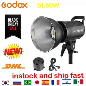 Godox SL60W SL-60W LED Vaizdo Šviesos (Dienos šviesos-Subalansuotas) Fotografijos Studija Priedai 