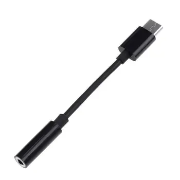 Naujas Pintas Kabelis Adapteris USB-C C Tipo 3,5 mm Jack Ausinių Kabelį Audio Aux Kabelis Adapteris Xiaomi 