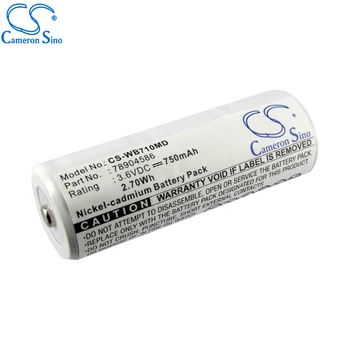 CameronSino Baterija Kardinolas Medicinos ZG-191 tinka Welch-Allyn 78904586 18200 Medicinos bateriją 750mAh/2.70 Wh 3.60 V