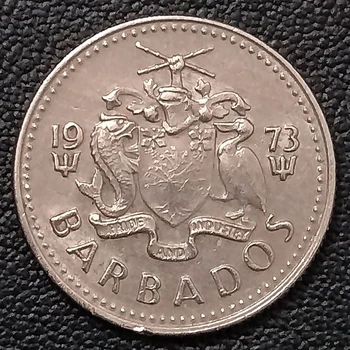 Barbadosas 10 Centų Monetos Edition Lotynų Amerika Originalus Monetas, Senus