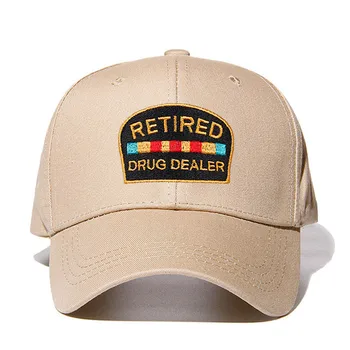 Išėjęs į pensiją Narkotikų Prekiautojas Skrybėlę Tėtis Skrybėlę Medvilnės Beisbolo kepuraitę Stiliaus Žemo Profilio golfo bžūp skrybėlės vyrai moterys snapback hip-hop garros Dropshippi 