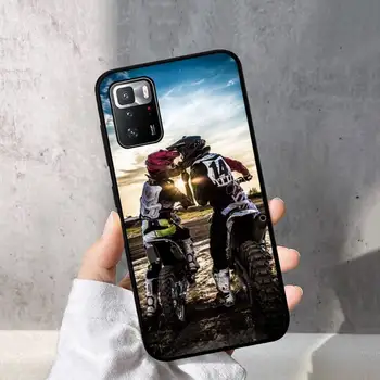 Moto Kirsti motociklų sporto Telefoną Atveju Redmi Pastaba 10 9 8 6 Pro 8T 5A 4X X 5 Plius 7, 7A 9A K20 Dangtis 