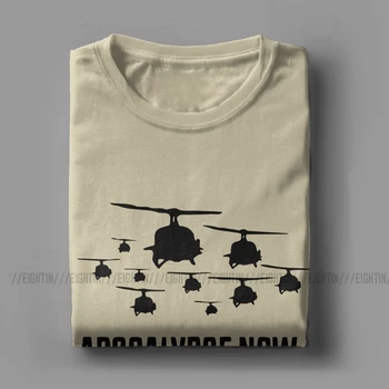 Apocalypse Now T-Marškinėliai Vyrams Medvilnės Marškinėliai Vietnamo Karo Kilgore Sraigtasparnis Filmą Marlonas Brando Trumpas Rankovės Tees Grafinis Viršūnės 