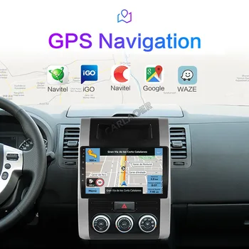 Automobilio Radijas daugialypės terpės Grotuvas, Navigacija, GPS Android 
