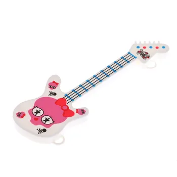 Plastikiniai Mini gitara Mikrofilmų 1/6 lėlės, žaislai, Lėlės Namas Baldai 
