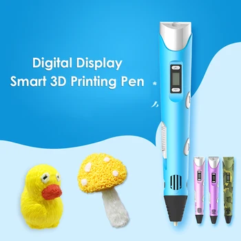 USB Powered 3D Spausdinimo Pen Vaikams 3D Rašikliai su Kaitinimo Rinkinį, Piešimo, Tapybos Grafiti Priemonė, Raštinės reikmenys Kūrybos Dovana