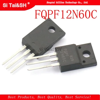 10vnt/daug FQPF12N60C TO-220 12N60C 12N60 TO220 FQPF12N60 Į-220F naujas MOS FET tranzistorius 