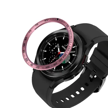 Nerūdijančio Plieno Dangtelis Skirtas Samsung Galaxy Watch4 Klasikinis 42MM 46MM Atveju Apsaugos Metalo Atveju Bezel Žiedas Stilius Metalinis gaubtas 