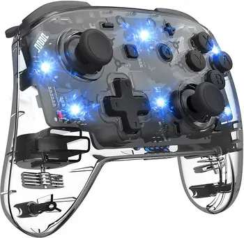 Belaidžio ryšio Valdiklis, Skirtas Nintend Jungiklis Konsolės, Nuotolinio Gamepad NS Pro Vairalazdę Su LED Šviesa 