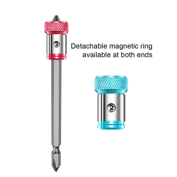 Antikorozinės Magnetinis Žiedas Atsuktuvas Bit Lydinio Magnetinis Žiedas Stiprus Magnetizer Grąžtas Magnetinis Žiedas 