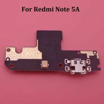 Už Redmi 5, 5A Plius PCB USB Jungtis Uosto Valdybos FPC Įkrovimo Dokas Flex Kabelis Xiaomi Redmi 5 Pastaba 5A 