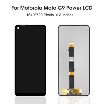 Originalus LCD Ekranas Motorola Moto G9 G9Plus G9 Galia Xt2091-4 XT2091-3 G9Play Jutiklinis Ekranas skaitmeninis keitiklis Pakeitimo 