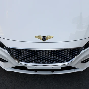Automobilių Lydinio variklio Dangčio Dangtelio Lipdukas Dekoras Priekiniai Emblema Dekoracija Luxgen U6 7 5 U7 Master 