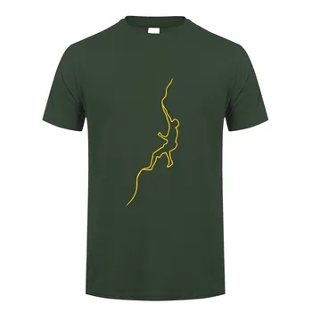 Vasaros Laipiojimo Kalnų Marškinėliai Marškinėlius Vyrams trumpomis Rankovėmis Medvilnės Lipti T-shirts Vyras Viršūnes TM-028 
