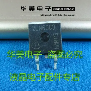 Nemokamas Pristatymas.20N60C3 20N60 AKT originali SMD LED 263 paketą dažniausiai naudojami skystųjų kristalų skydelio