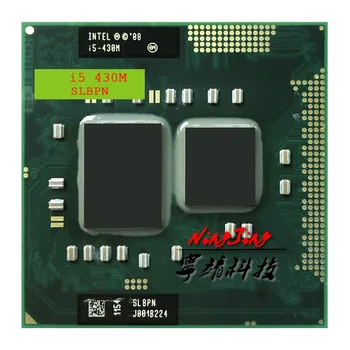 Intel Core i5-430M i5 430M SLBPN 2.2 GHz, Dual-Core, Quad-Sriegis CPU Procesorius 3W 35W Lizdas G1 / rPGA988A