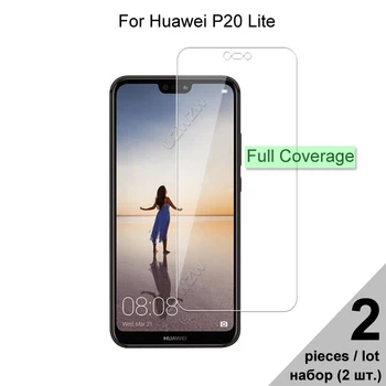 Grūdintas Stiklas Huawei P20 Lite HD Sprogimų Pilnas draudimas Screen Protector Apsauginė Stiklo Huawei P20 Lite 